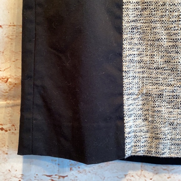 DKNYC career pencil skirt color block side zipper - Picture 2 of 8